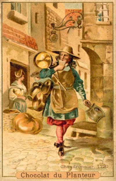 Coppersmith, 1720 by French School